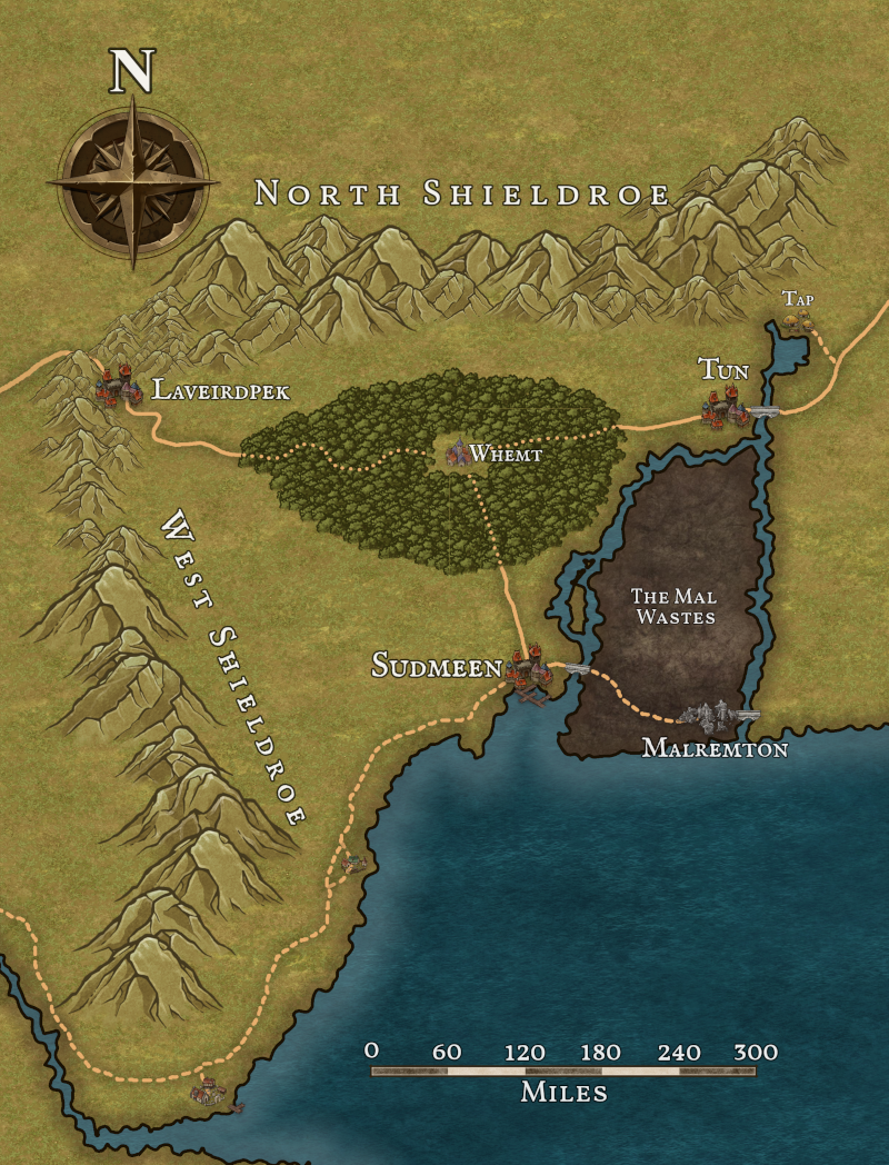 An image of the Kymar region