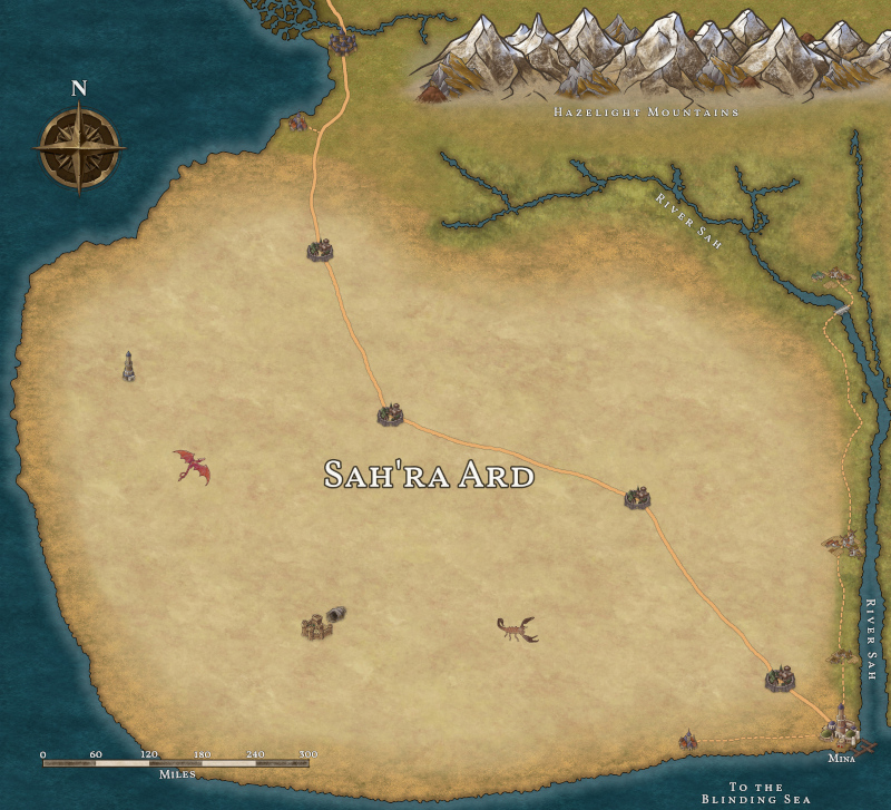 An image of the Sah'ra Ard region